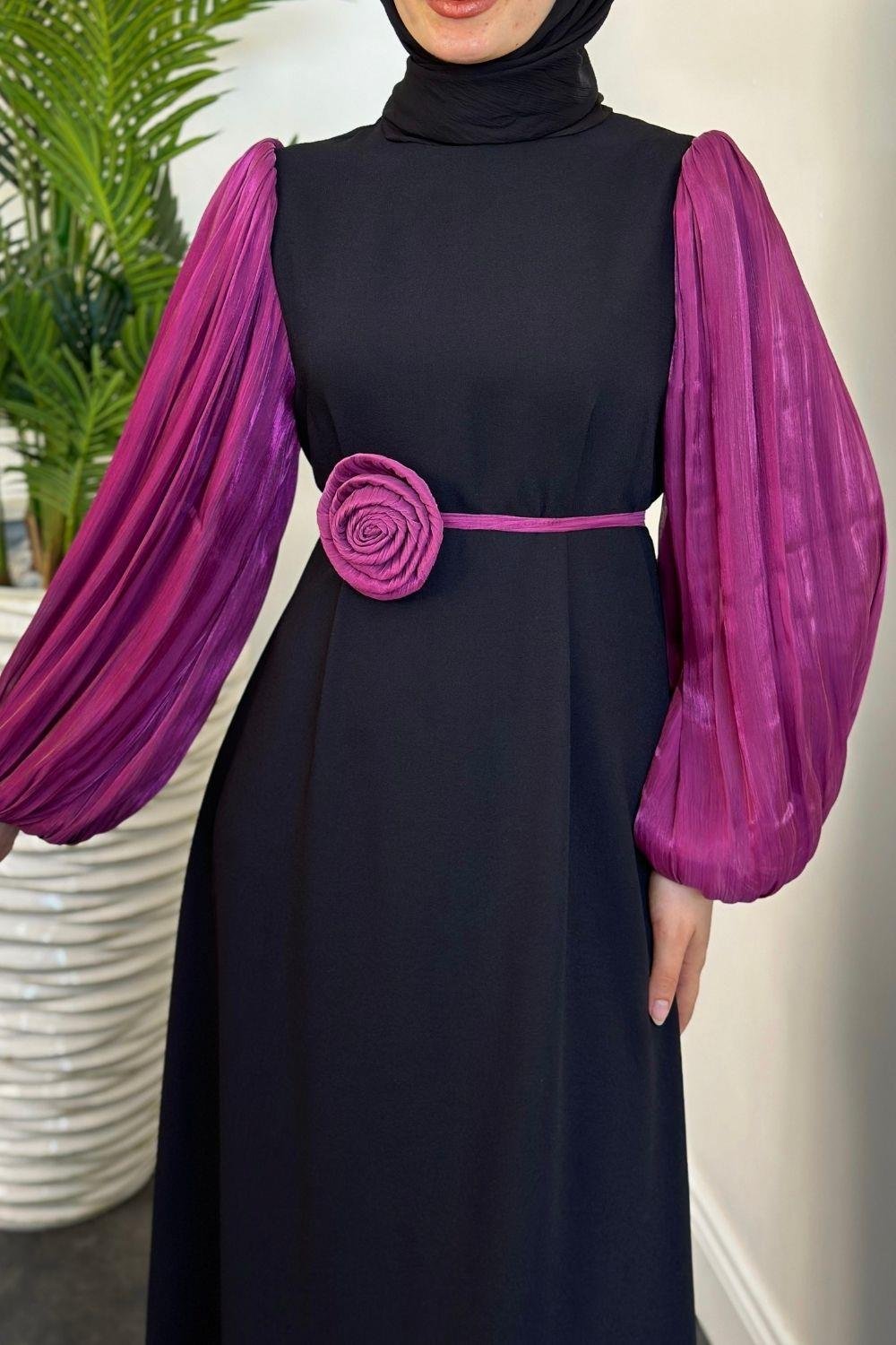 Rose Abiye Mürdüm 20303 