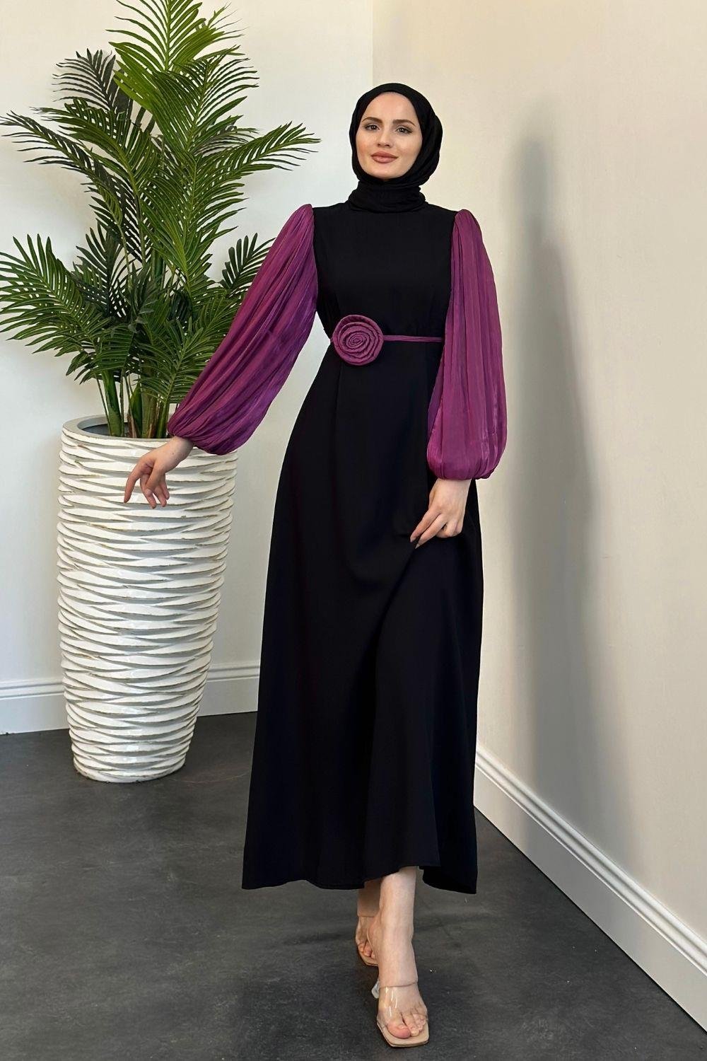 Rose Abiye Mürdüm 20303 