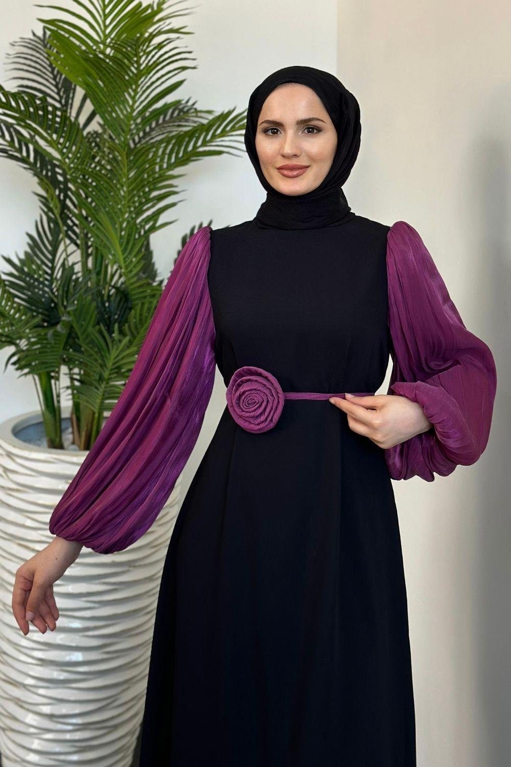 Rose Abiye Mürdüm 20303 