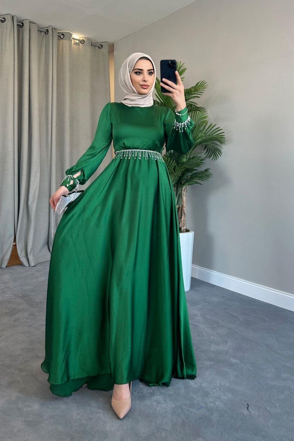 Yağmur Abiye Yeşil 2052 