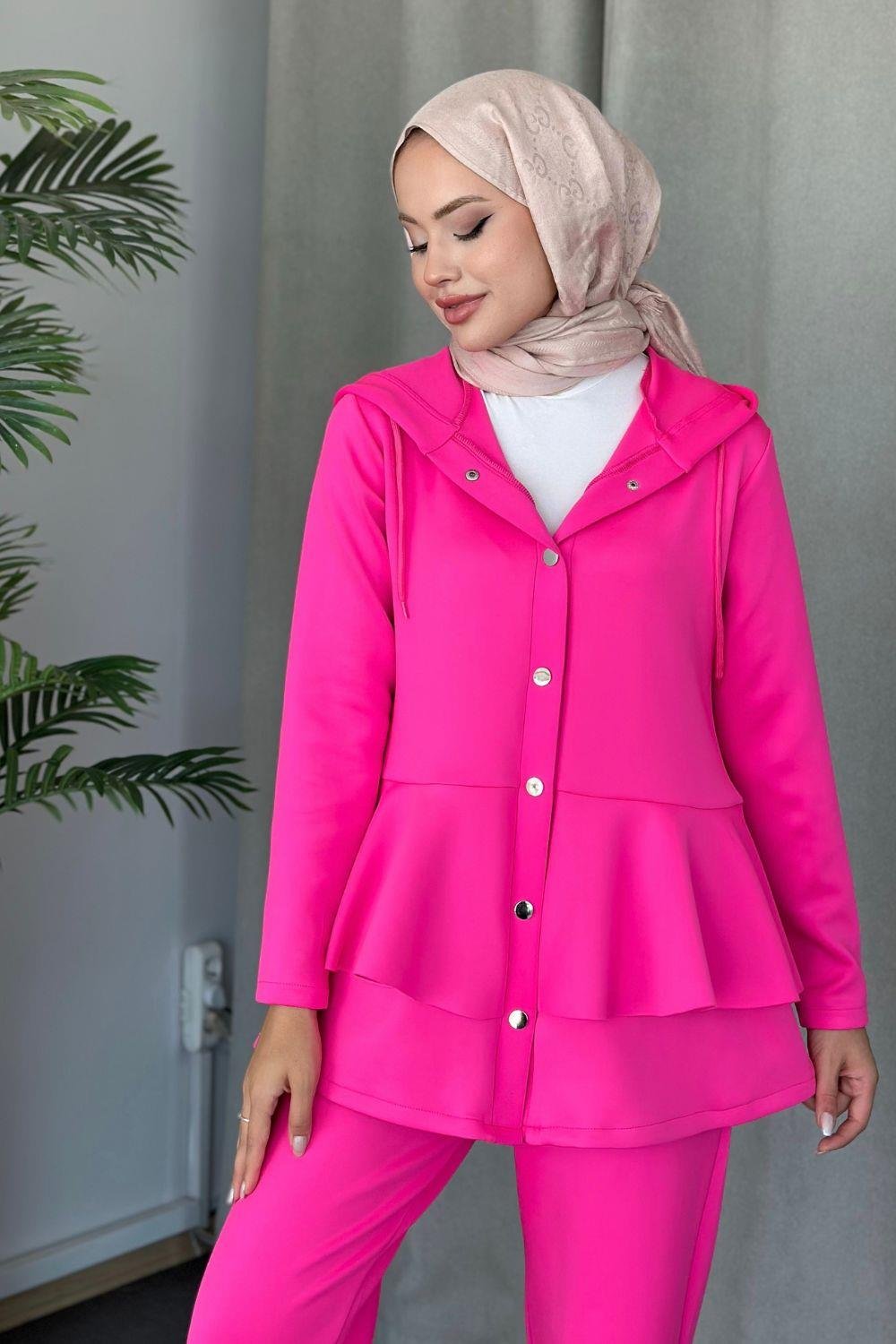 Lady Scuba Takım Pembe 2087 