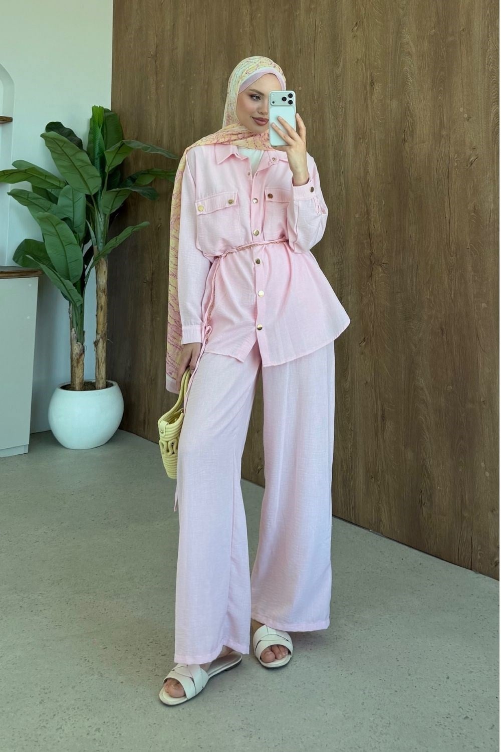 Şanel Çıtçıt Takım Pembe 2112 