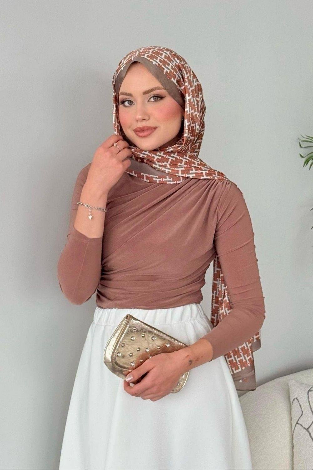 Normany Bluz Camel 2136 