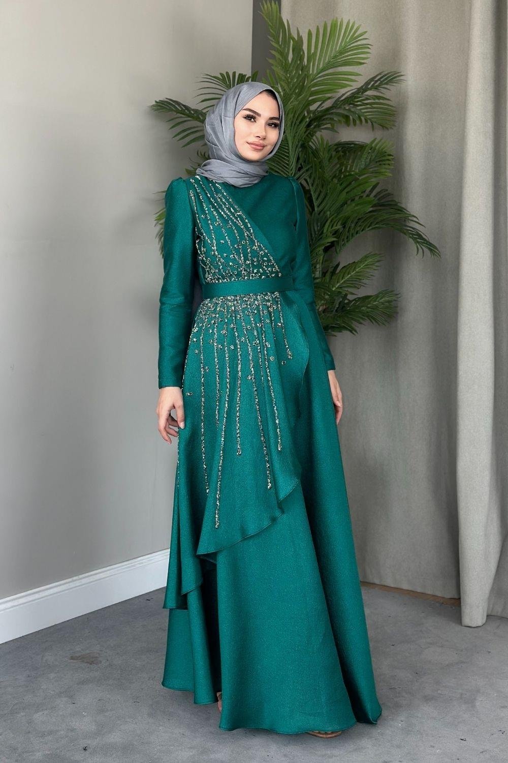 Sıla Abiye Zümrüt 2199 