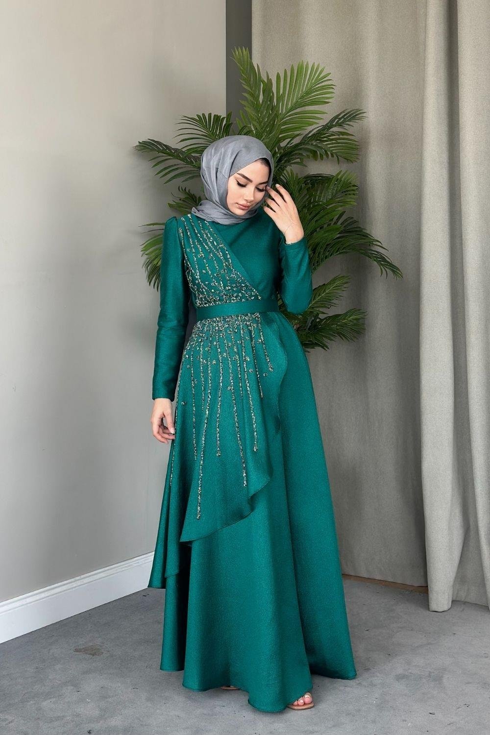 Sıla Abiye Zümrüt 2199 