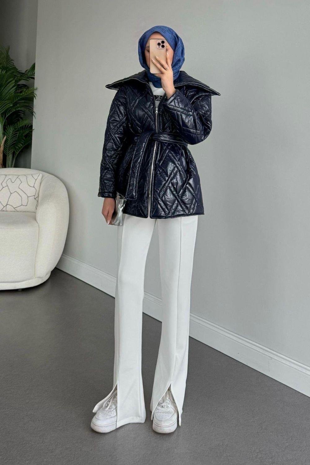 Cerry Parlak Mont Lacivert 2224 