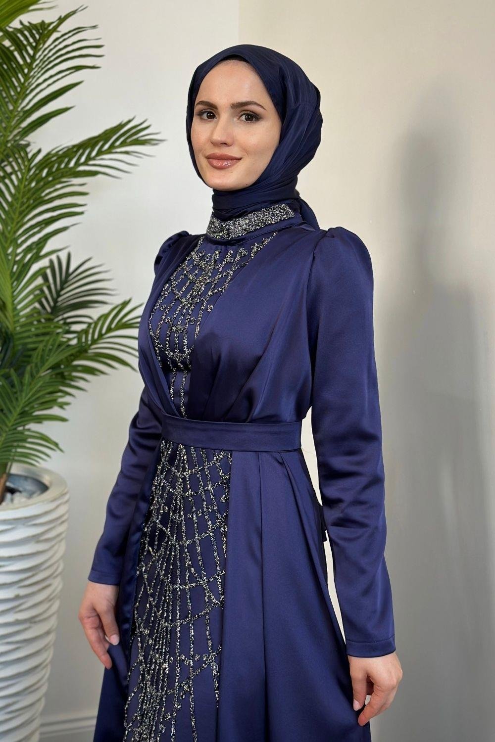 Simay Abiye Lacivert 223600 