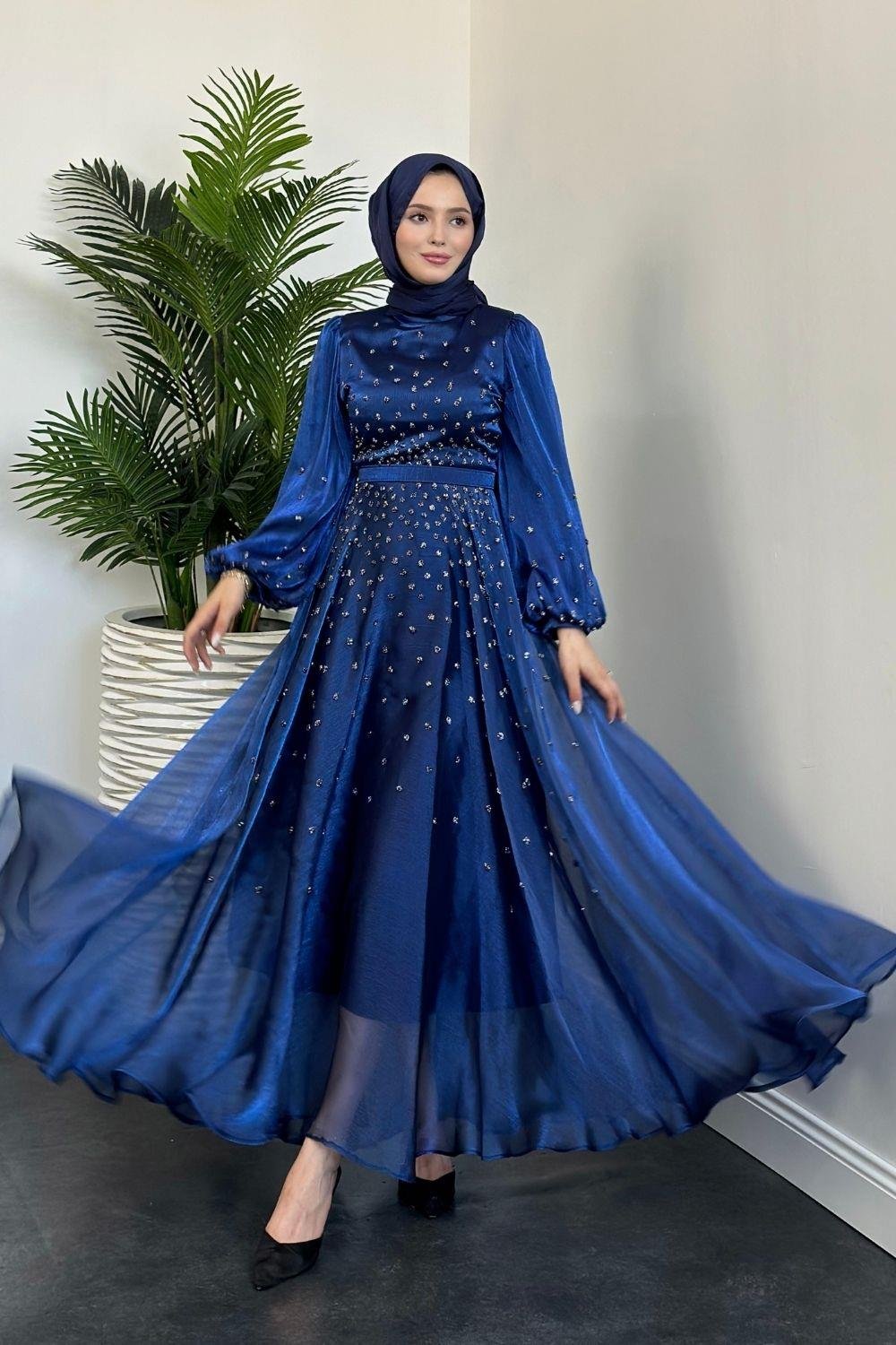 Melda Abiye Lacivert 229800 