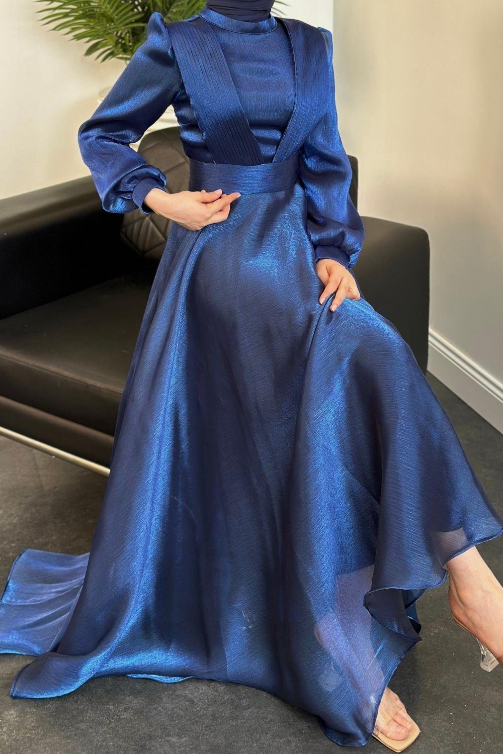 İzgi Abiye Lacivert 23000 