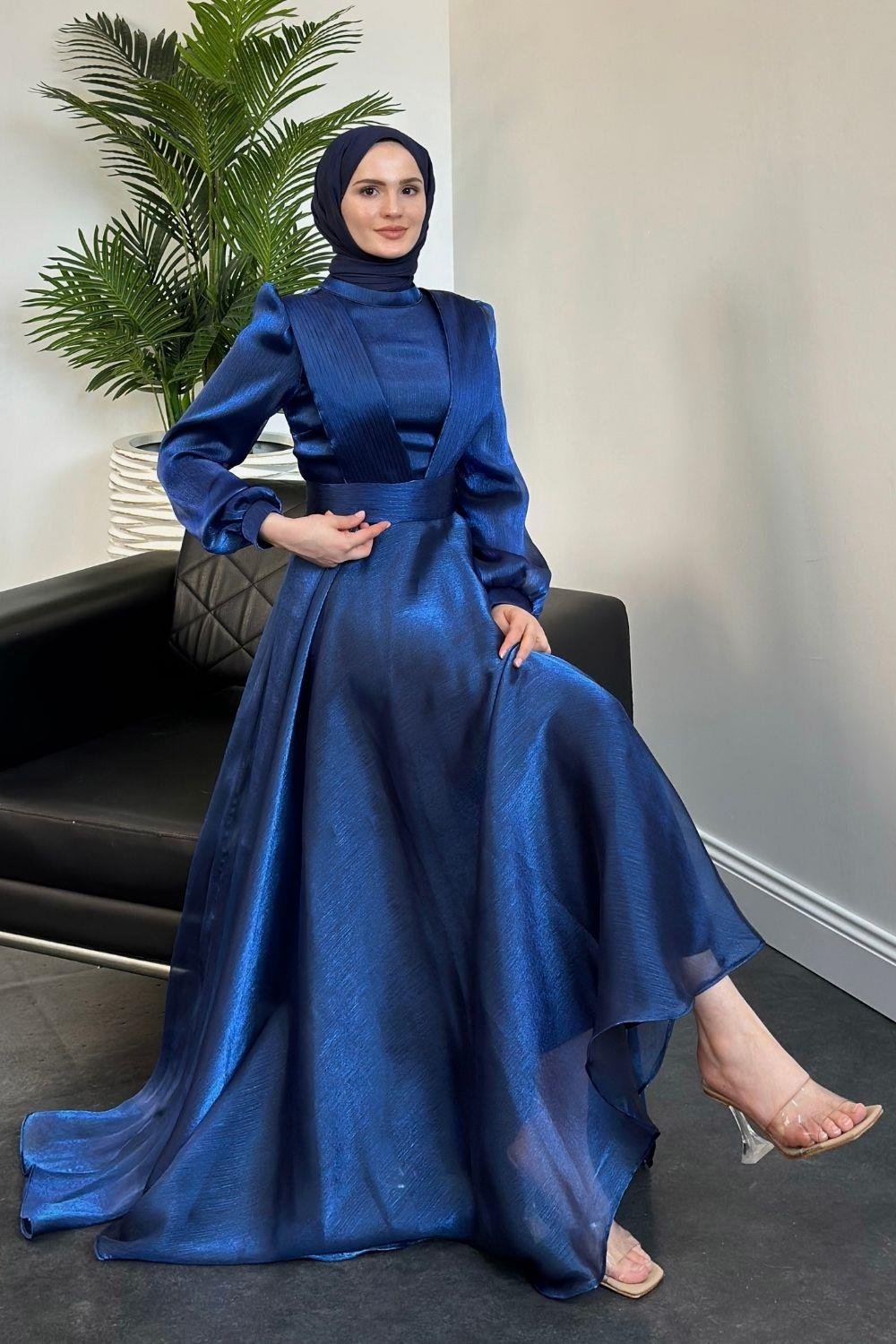 İzgi Abiye Lacivert 23000 