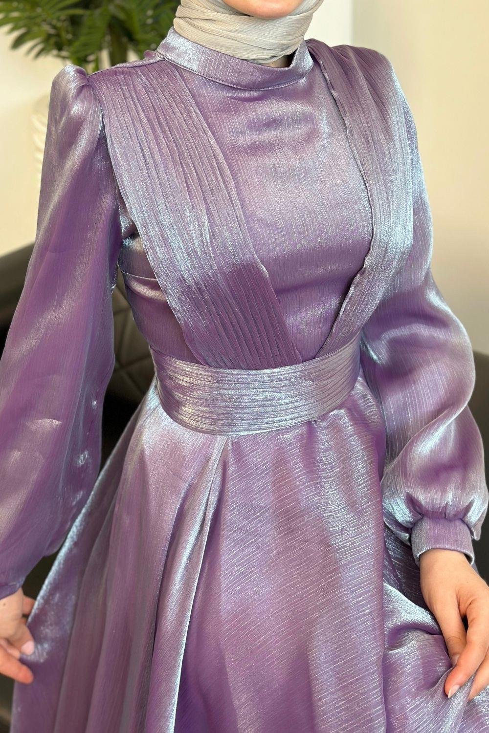 İzgi Abiye Lila 23000 