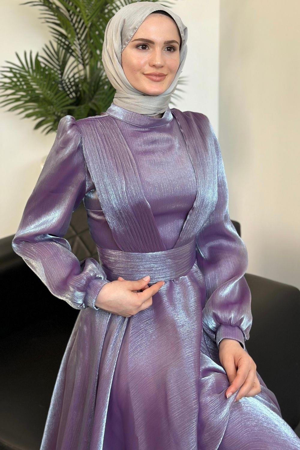 İzgi Abiye Lila 23000 