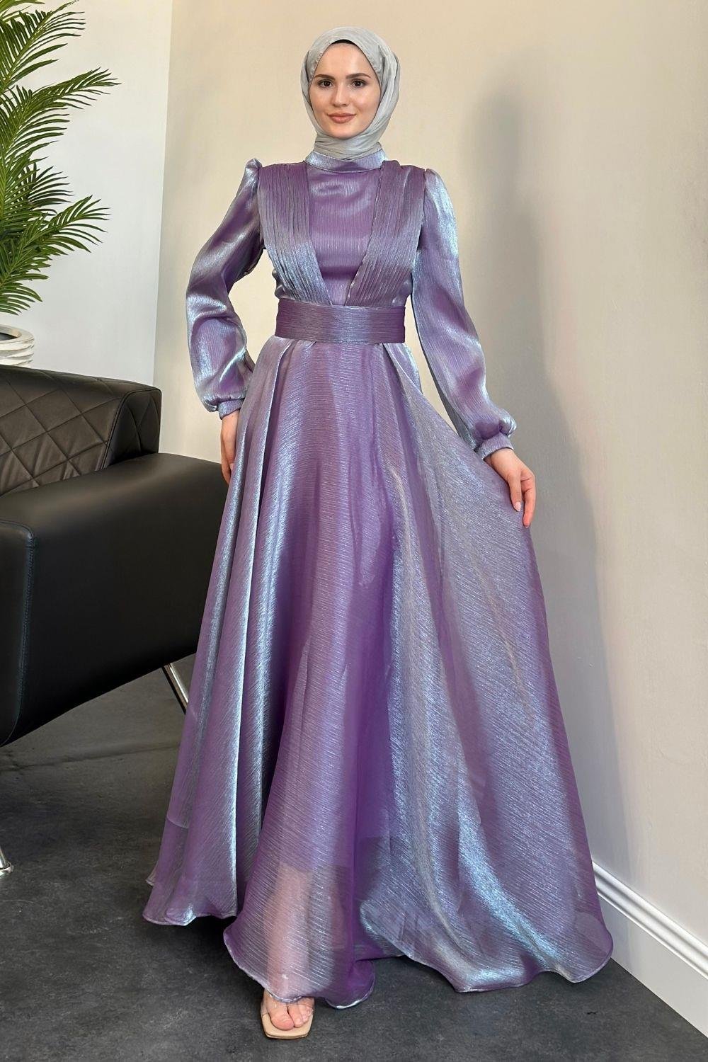 İzgi Abiye Lila 23000 