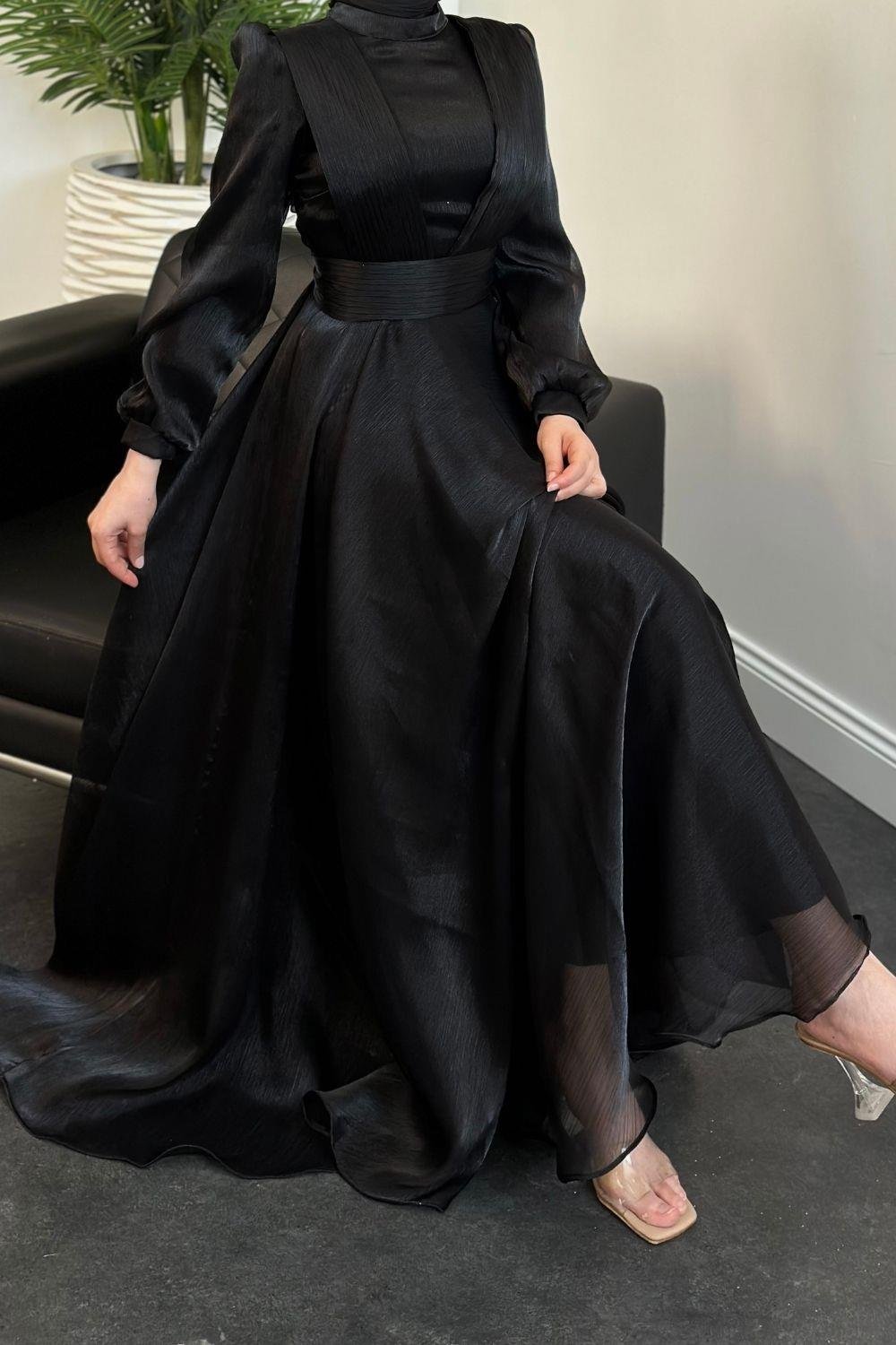 İzgi Abiye Siyah 23000 