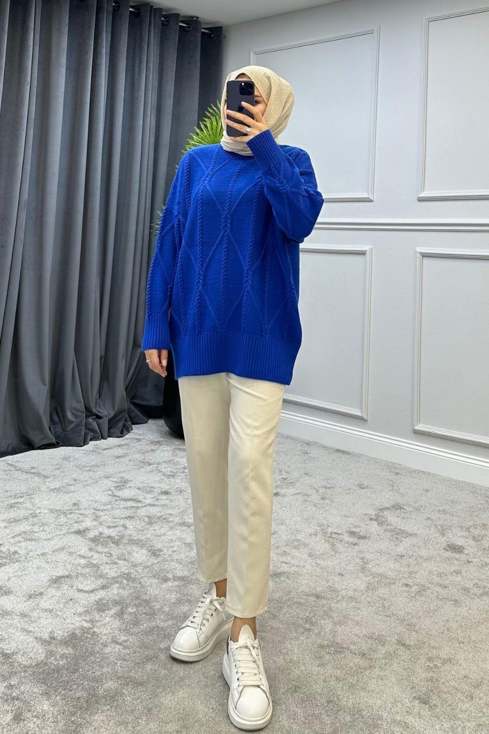 Bürgülü Saçörgü Kazak Saks 2301330 