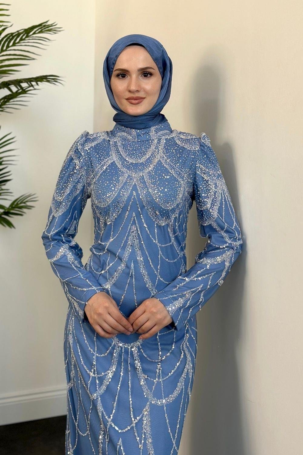 Defne Abiye Bebe Mavisi 23120 