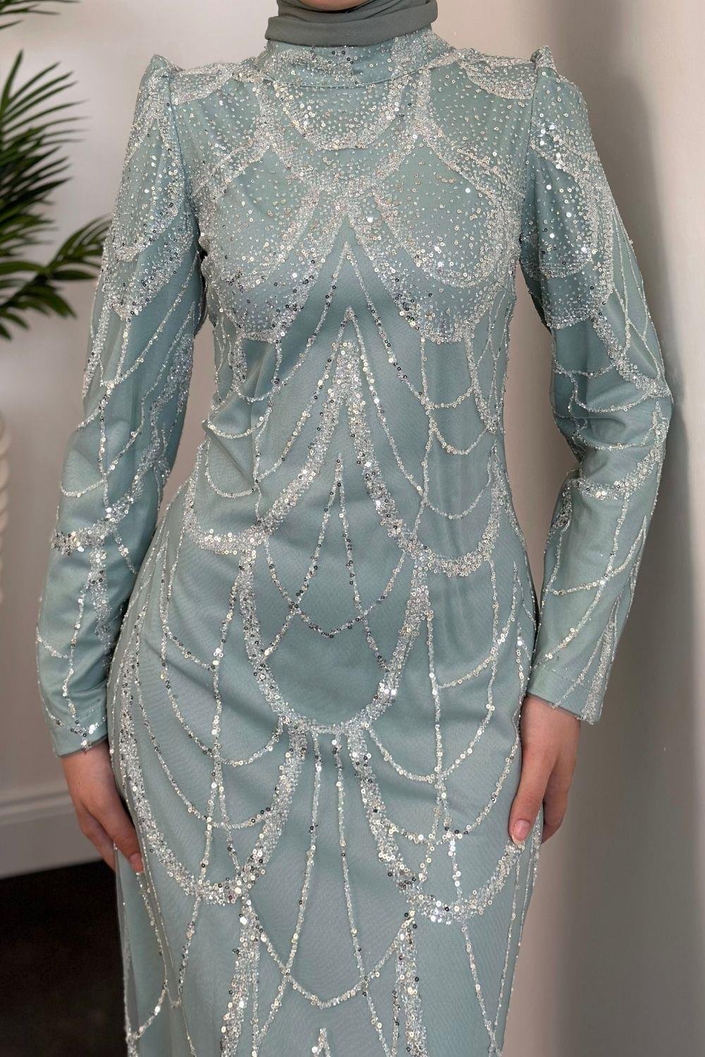 Defne Abiye Mint 23120 