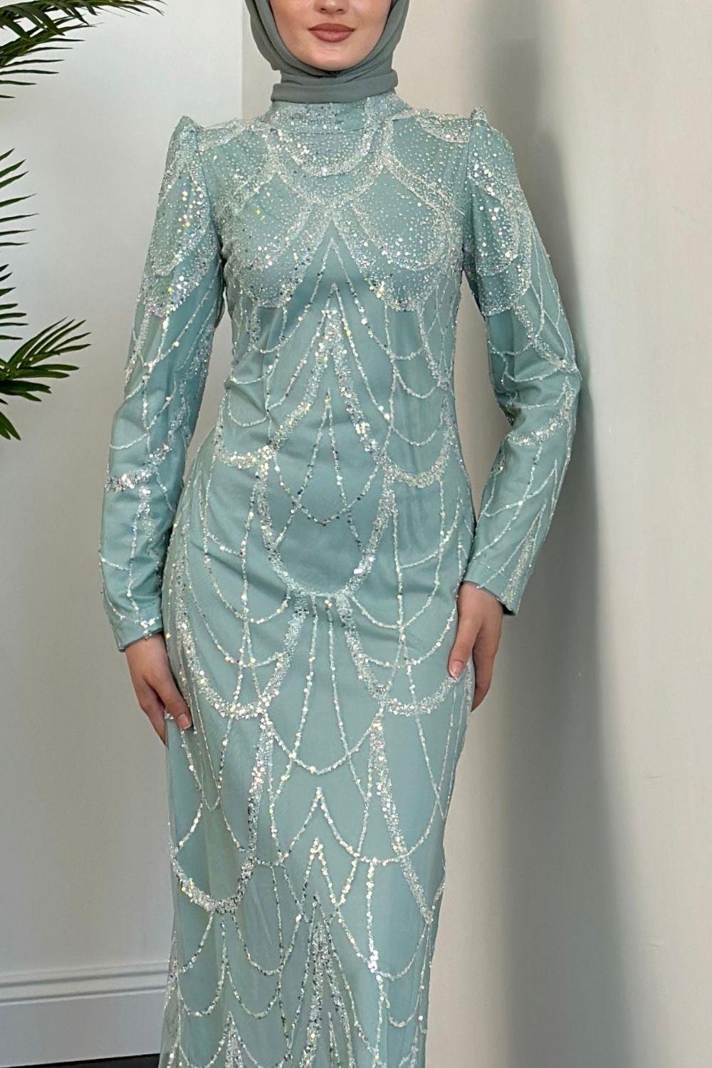 Defne Abiye Mint 23120 