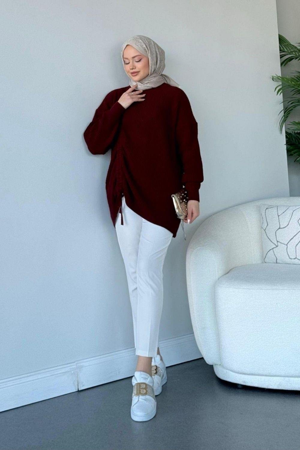 Piraye Kazak Bordo 231200 