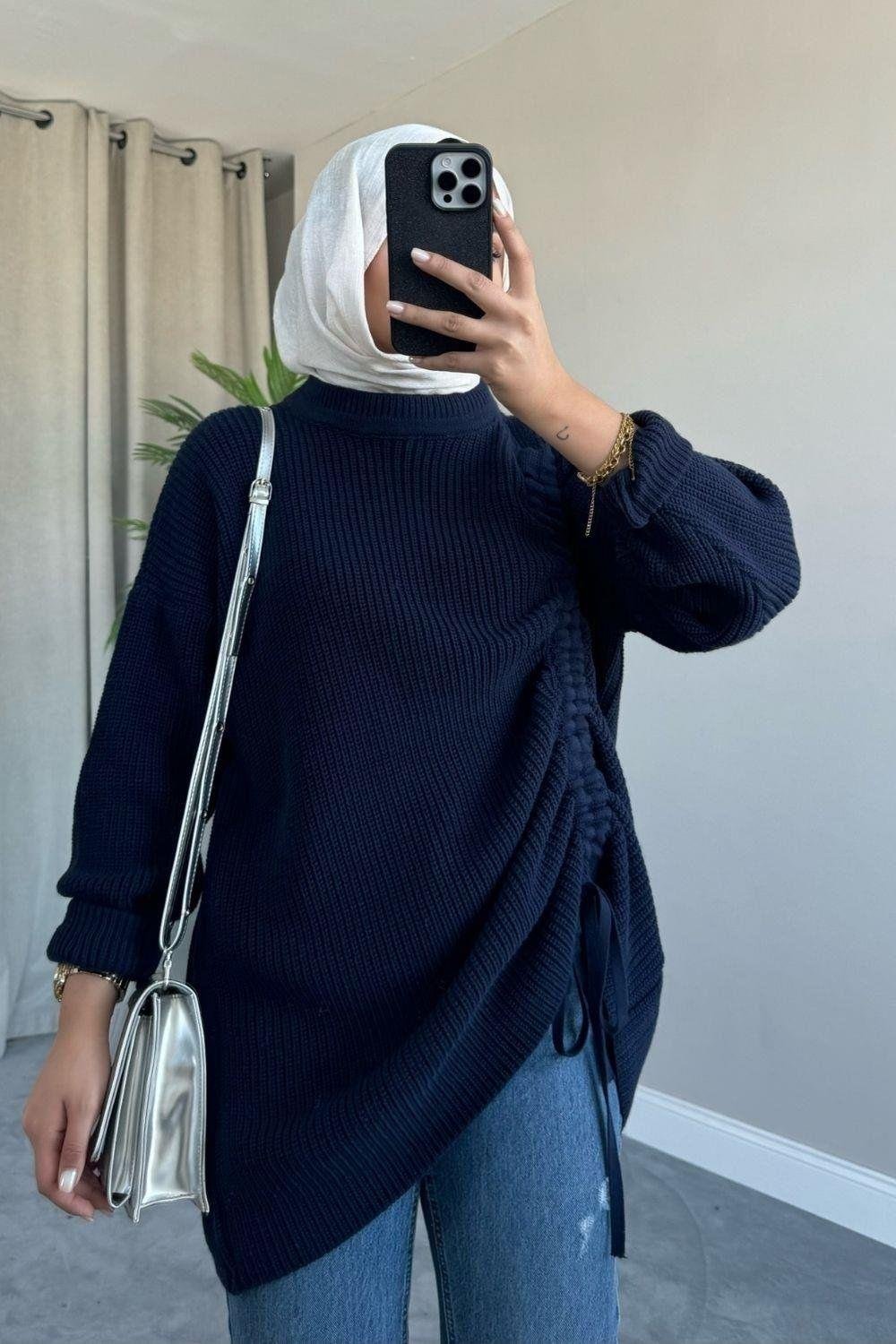 Piraye Kazak Lacivert 231200 