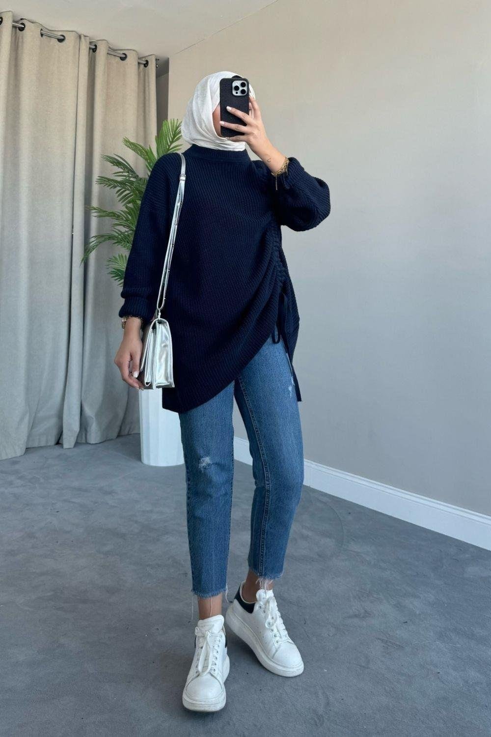 Piraye Kazak Lacivert 231200 