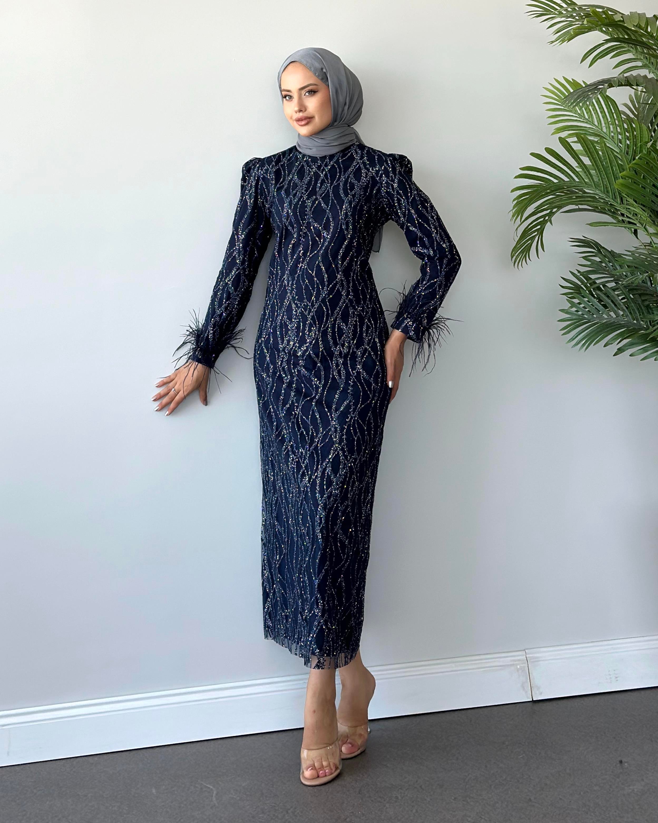 Daily Abiye Lacivert 2318 