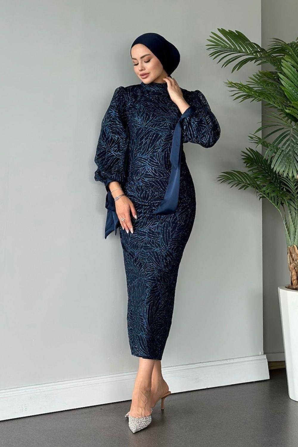 Simge Abiye Lacivert 2324 