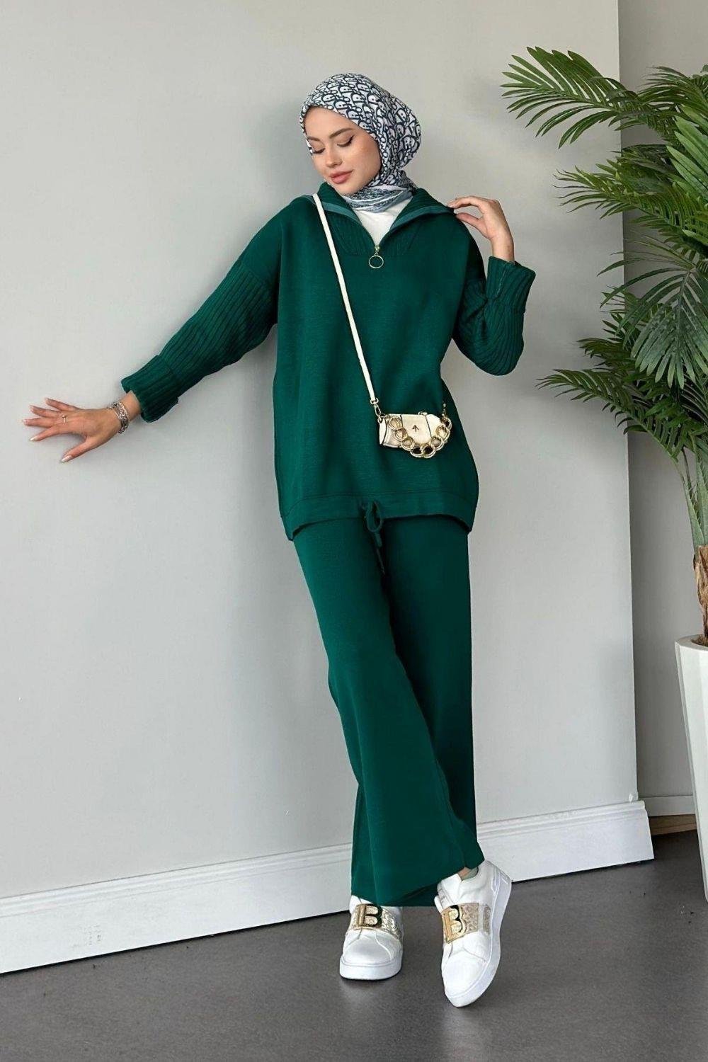 Liney Triko Takım Zümrüt 2410 