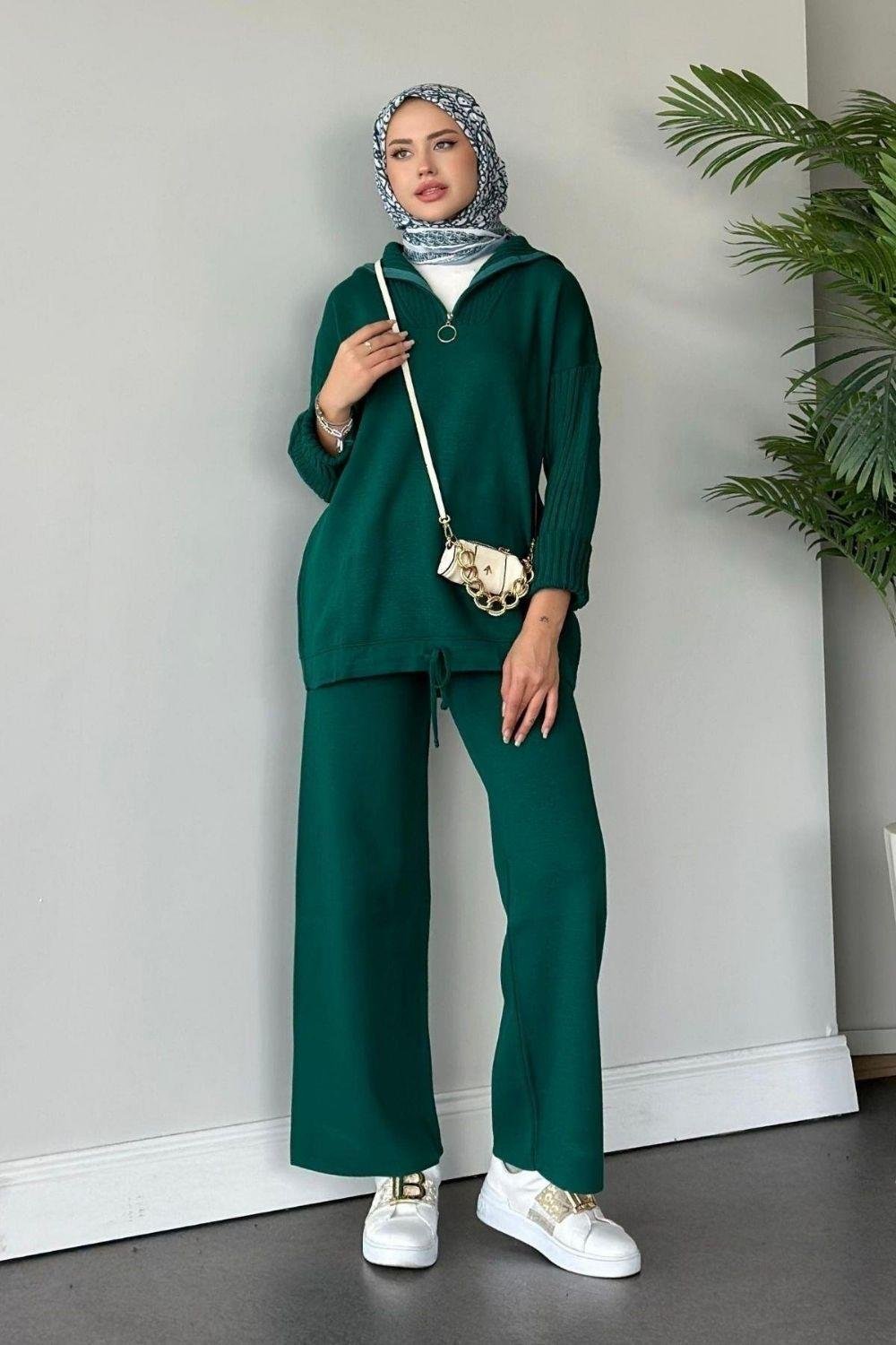 Liney Triko Takım Zümrüt 2410 