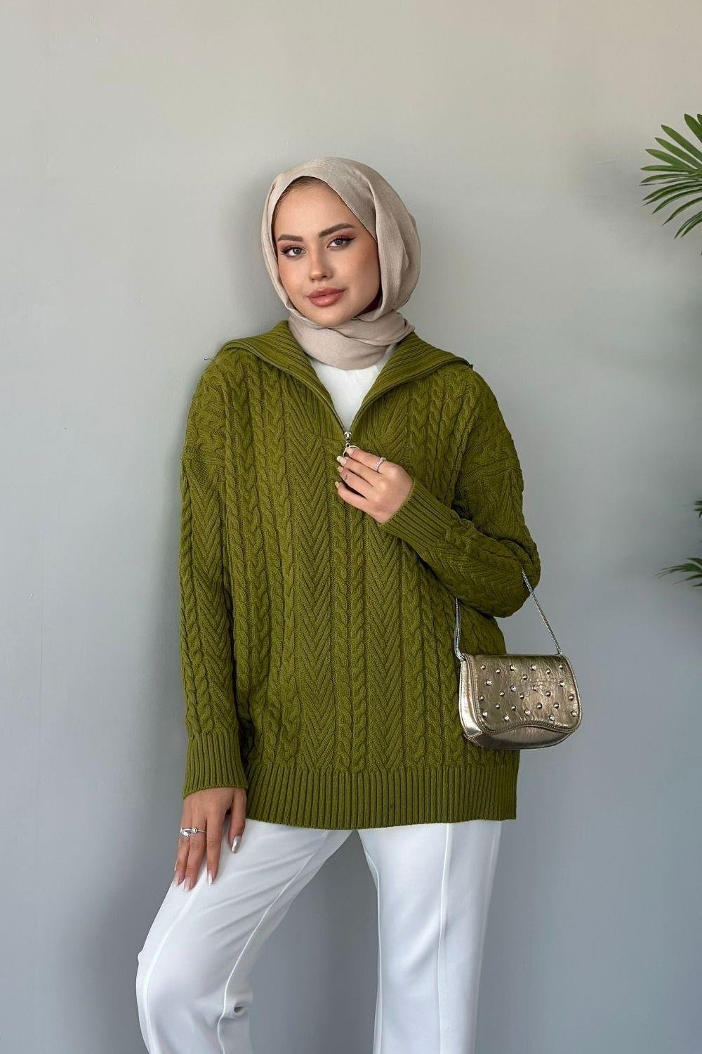 Lovely Kazak Yağ Yeşili 24100 