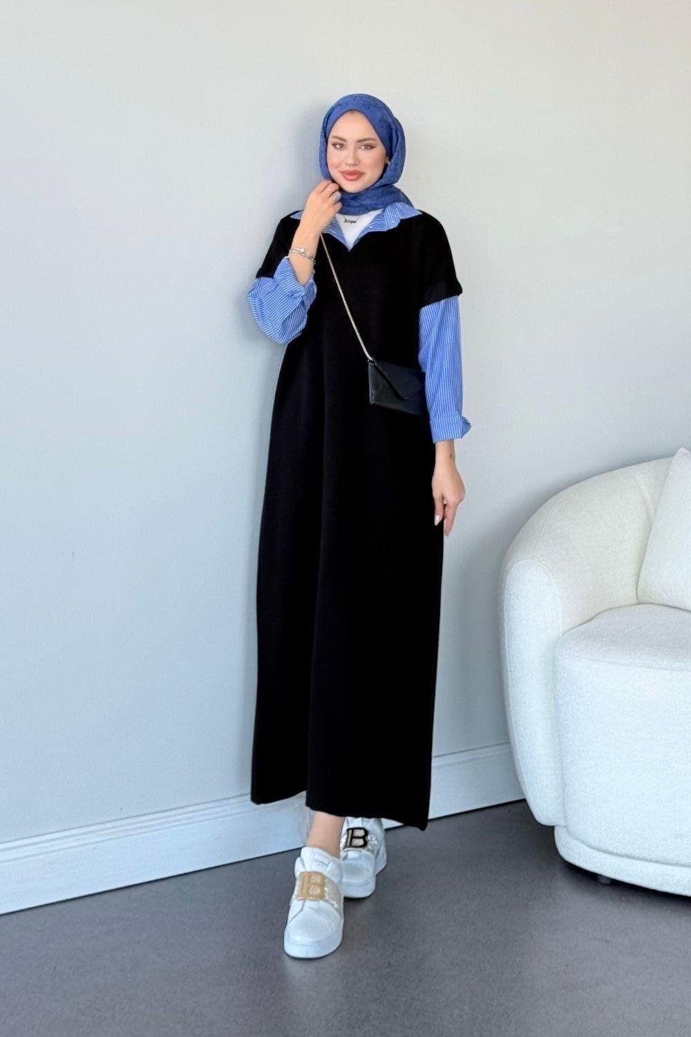 Muadil Elbise Siyah 241110 