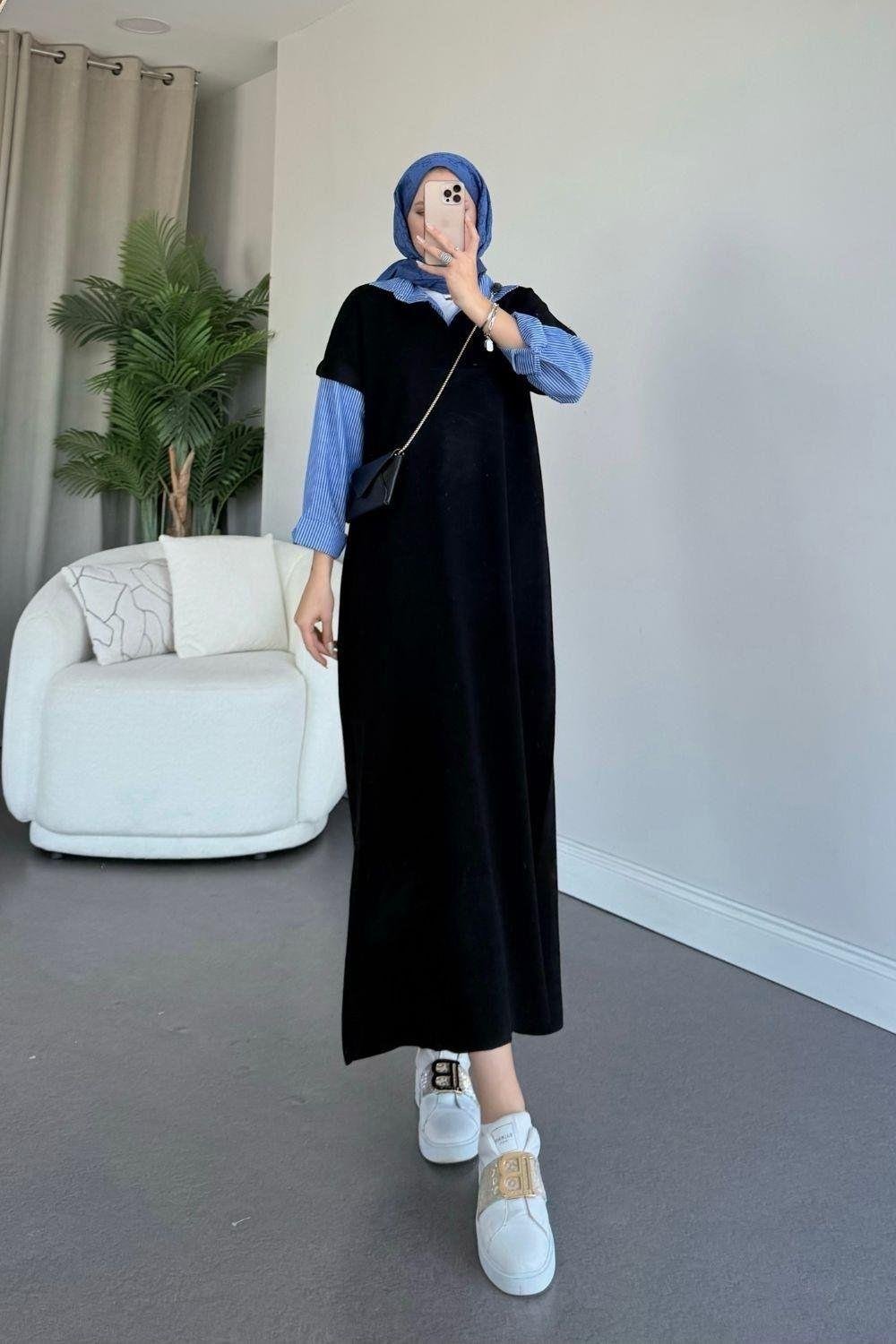 Muadil Elbise Siyah 241110 