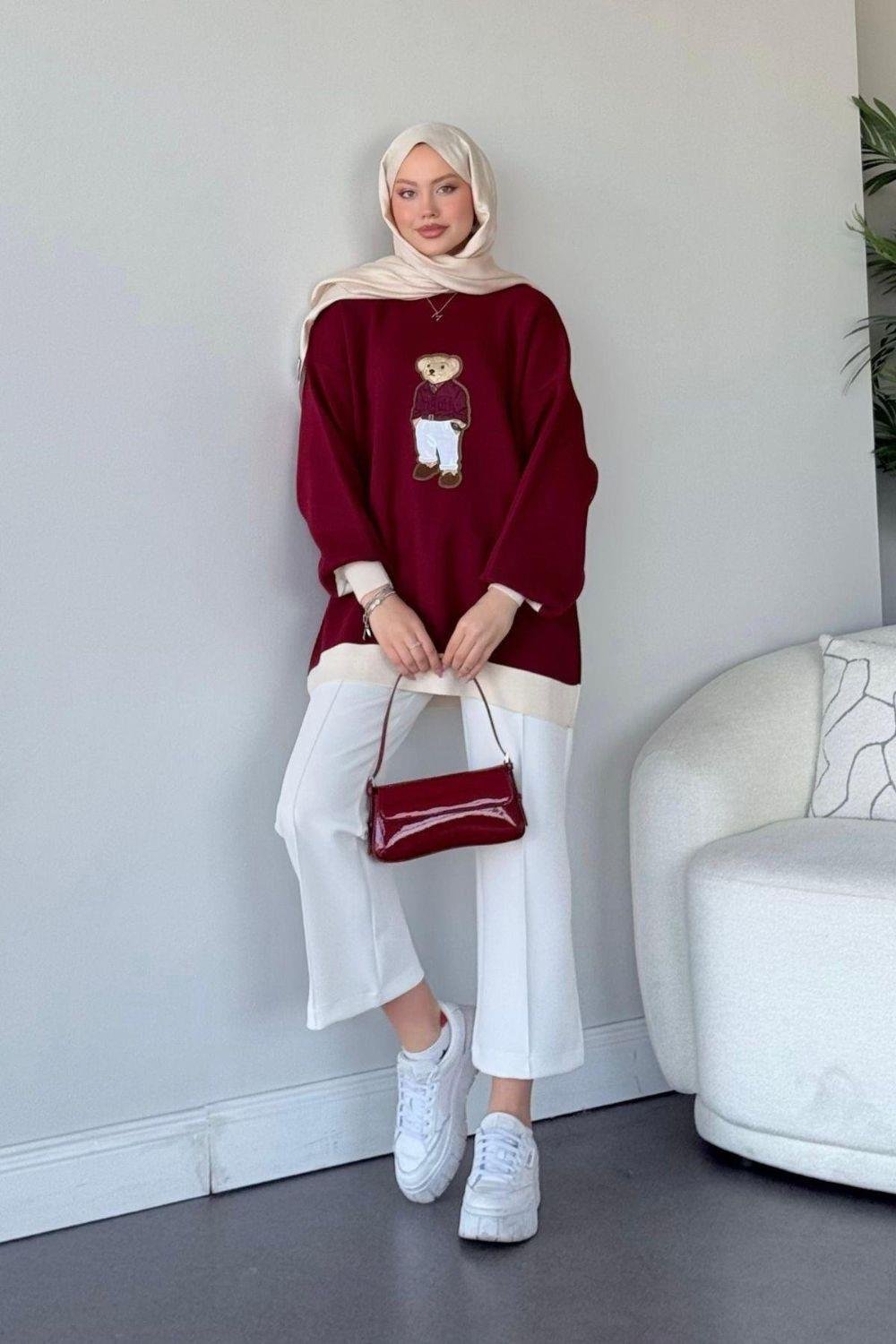 Fenti Sweat Bordo 241270 