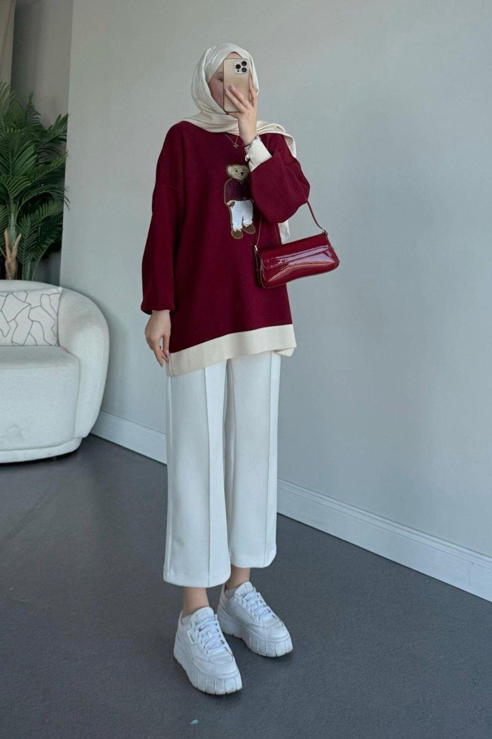 Fenti Sweat Bordo 241270 