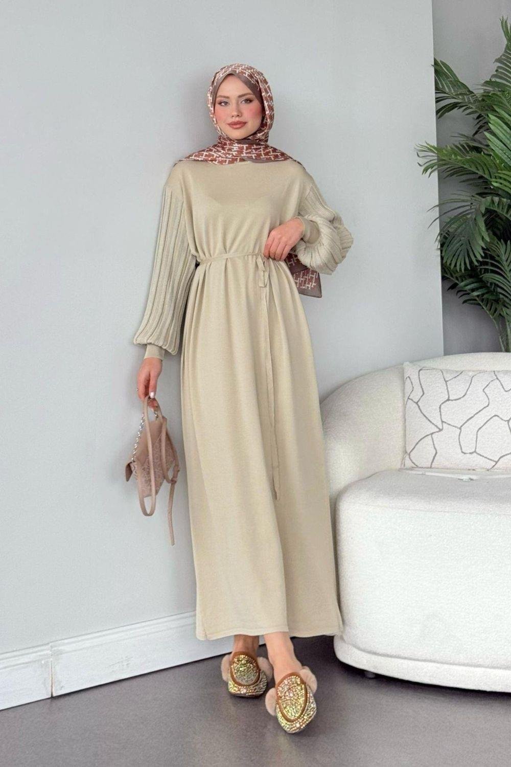 Missina Merserize Elbise Taş 241330 