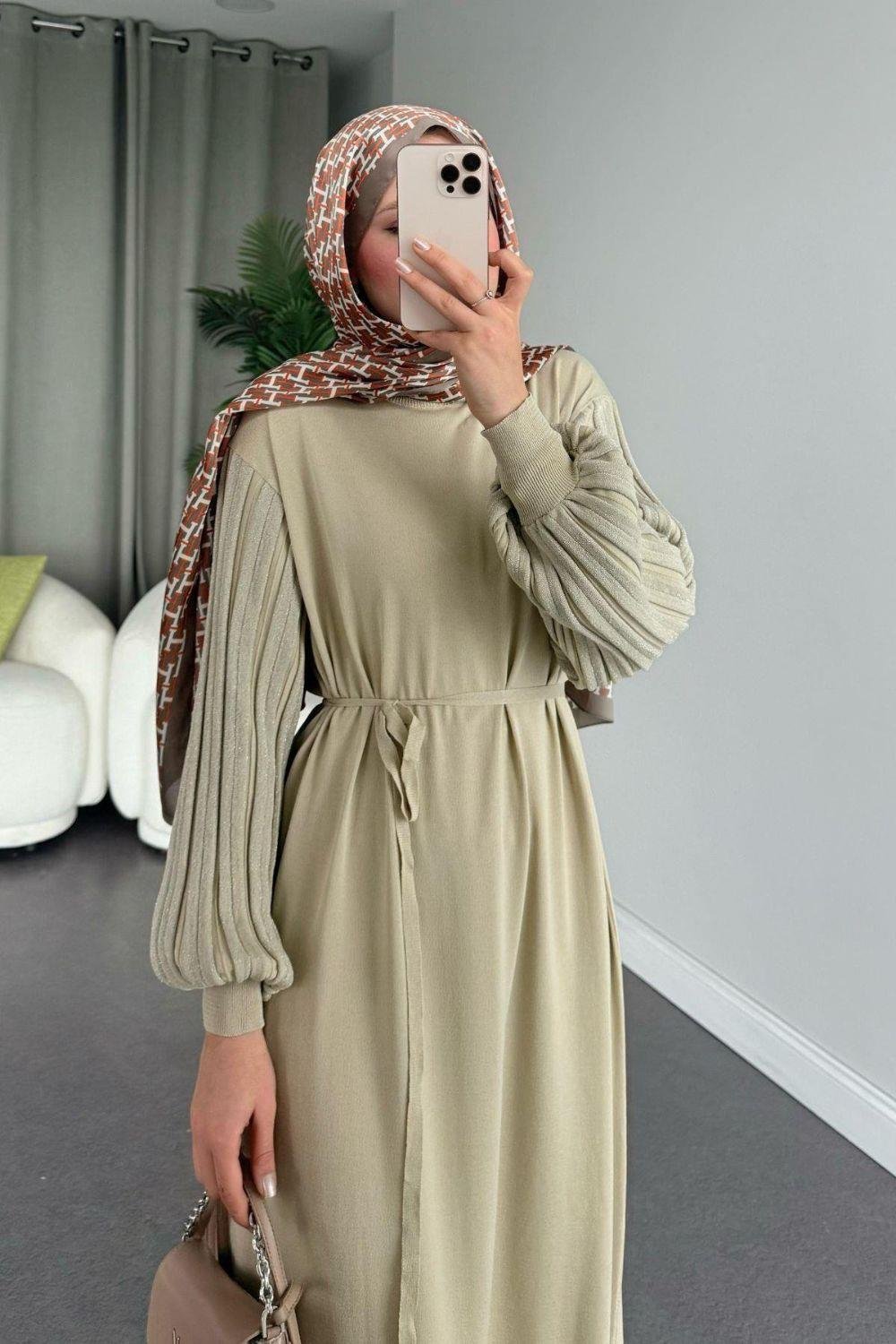 Missina Merserize Elbise Taş 241330 