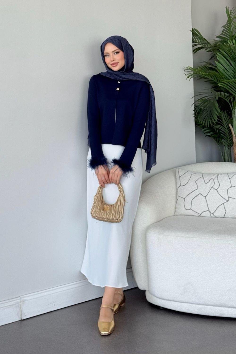 Otiş Hırka Lacivert 241370 