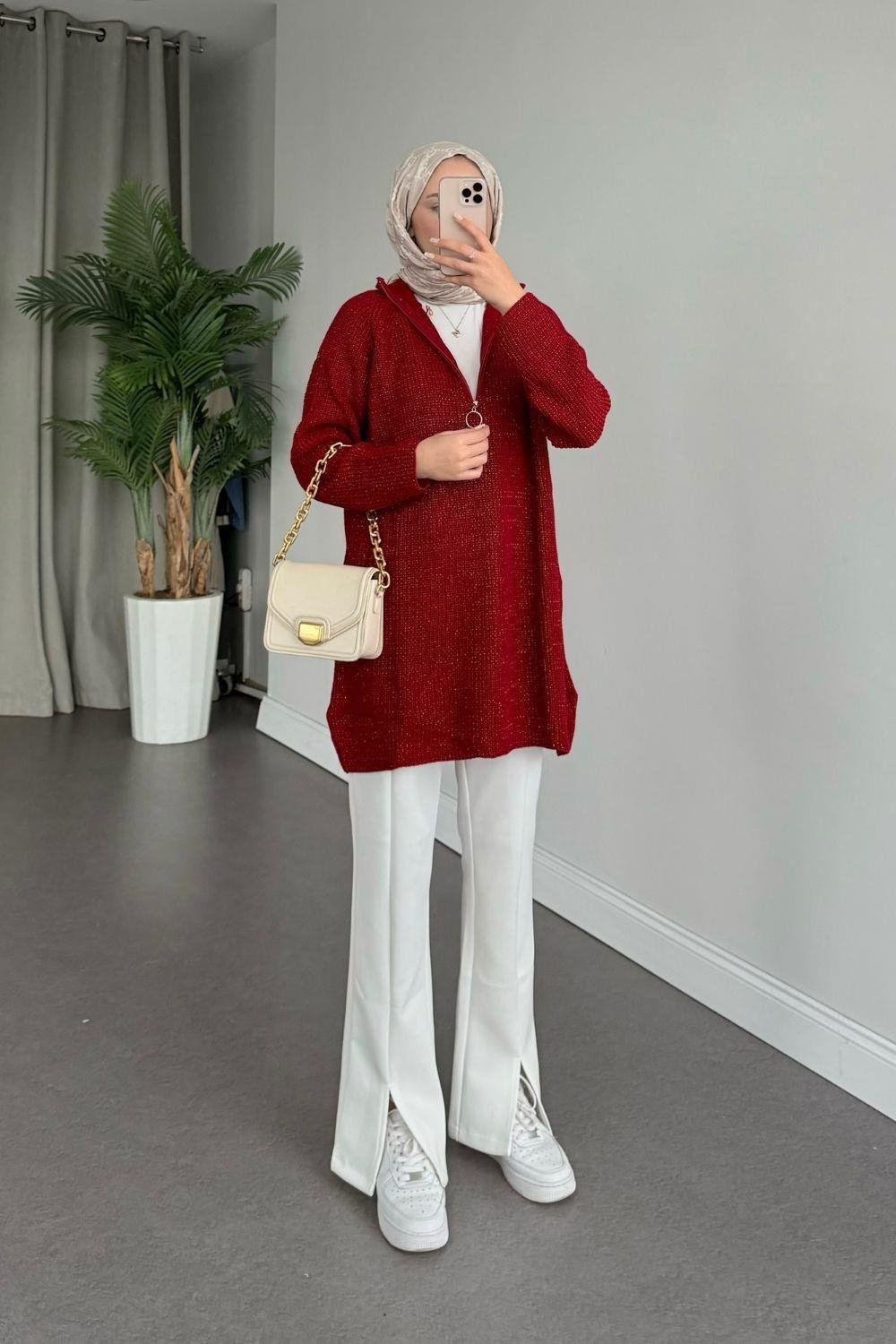 Birsen Kazak Bordo 24240 