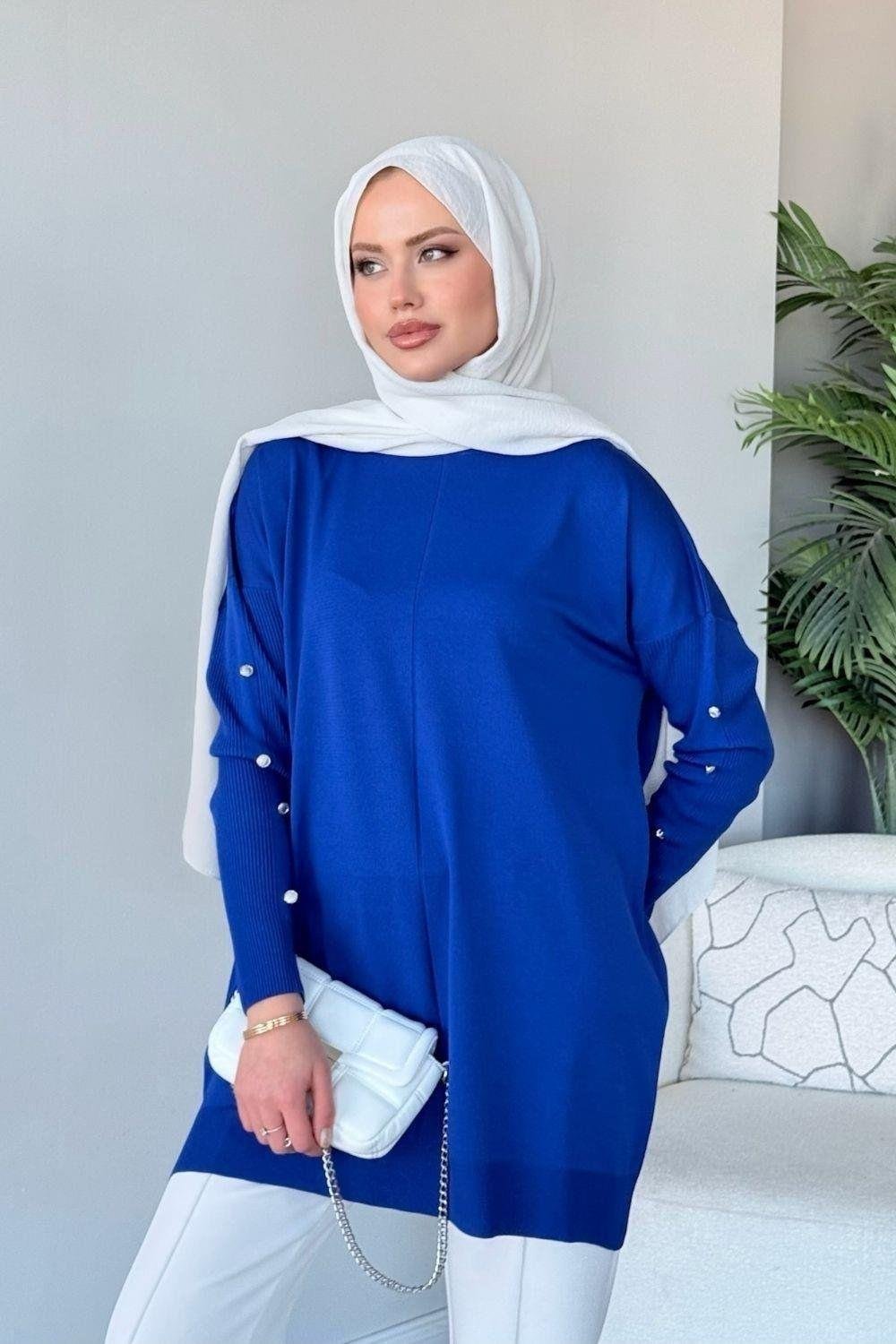 Tunic with Cufflinks Saks 24280 