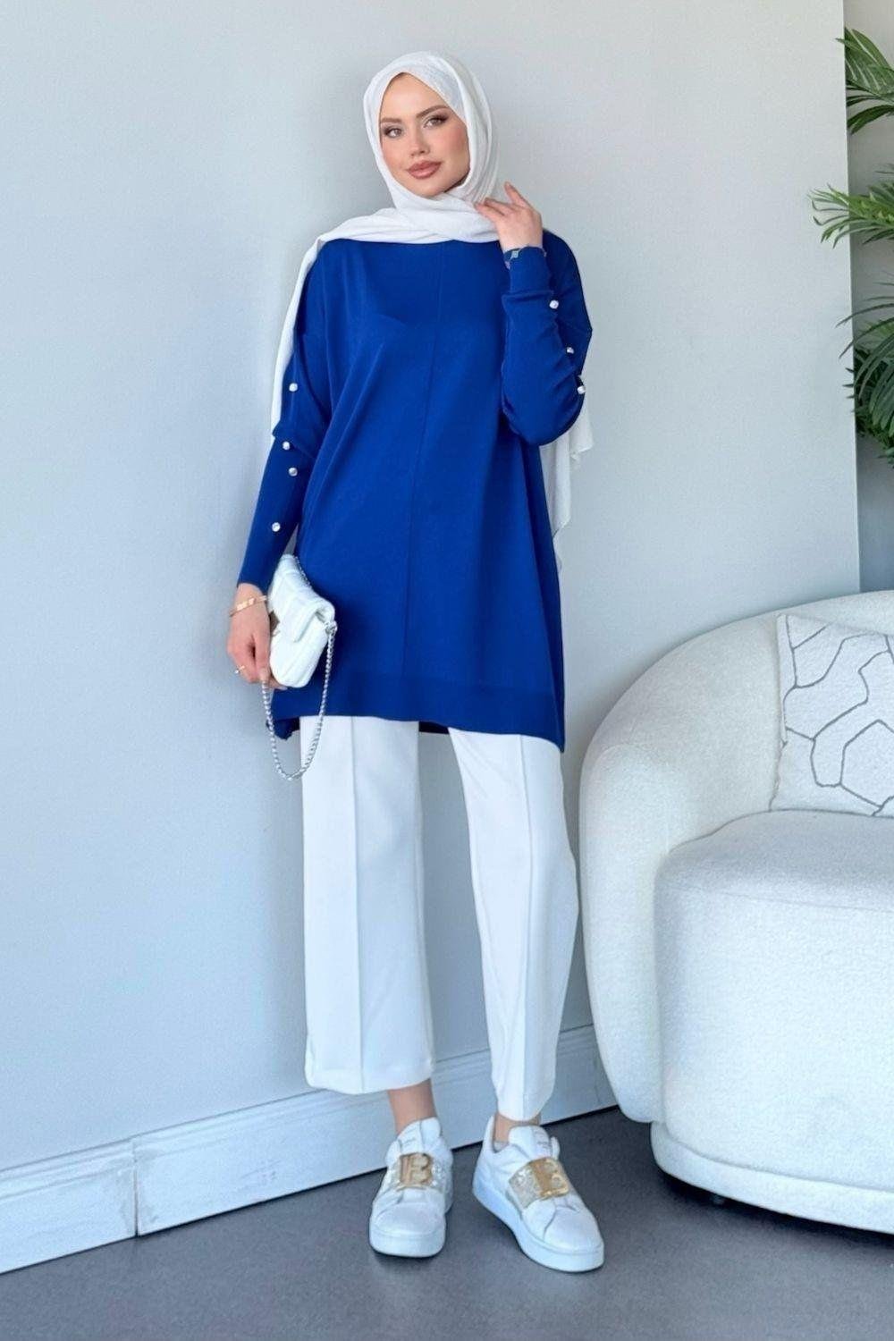 Tunic with Cufflinks Saks 24280 