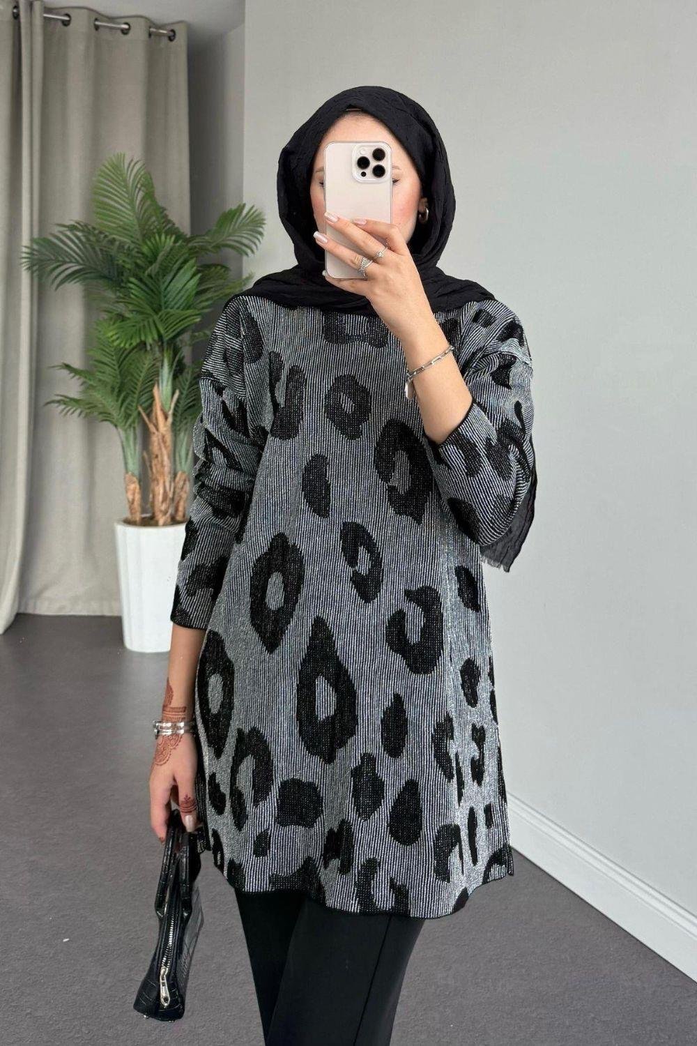 İthal Premium Kazak Siyah 24360 