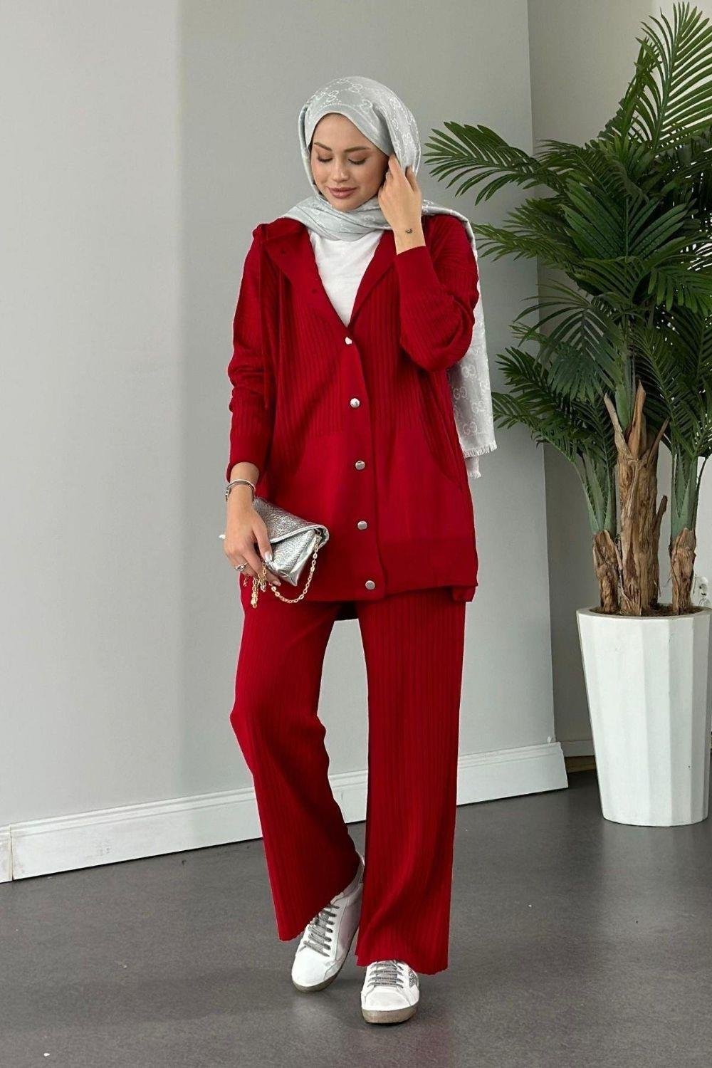 Minel Triko Takım Bordo 2440 