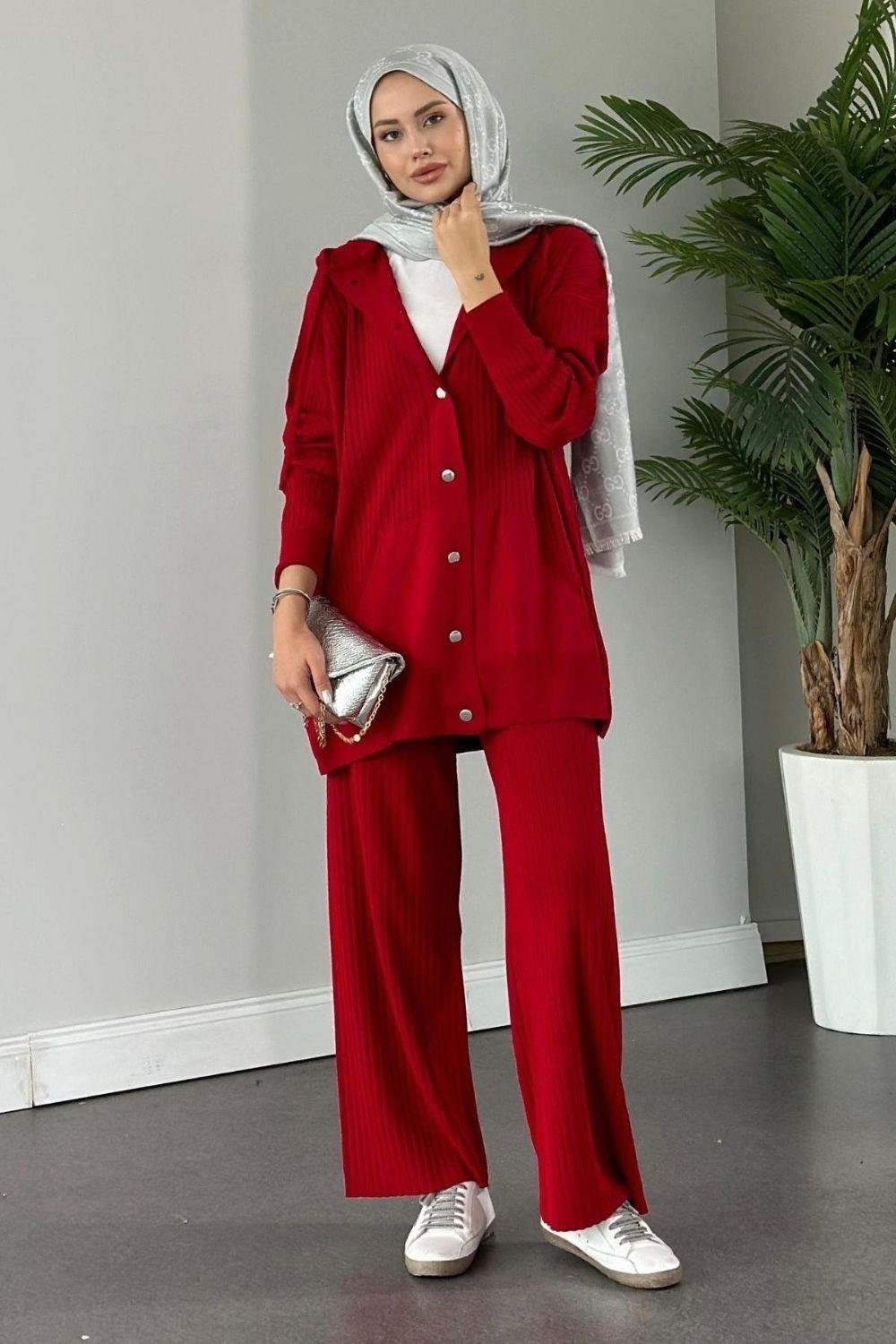 Minel Triko Takım Bordo 2440 