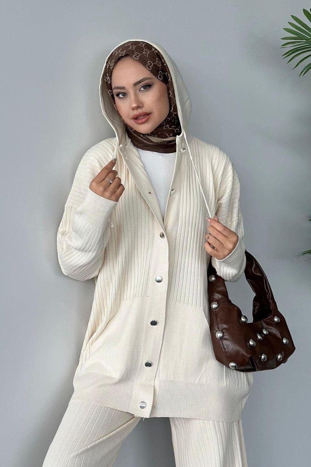 Minel Triko Takım Ekru 2440 