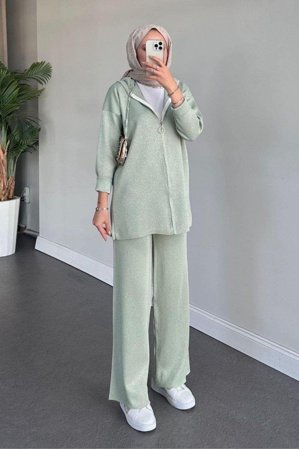 Patara Simli Triko Takım Mint 24600 