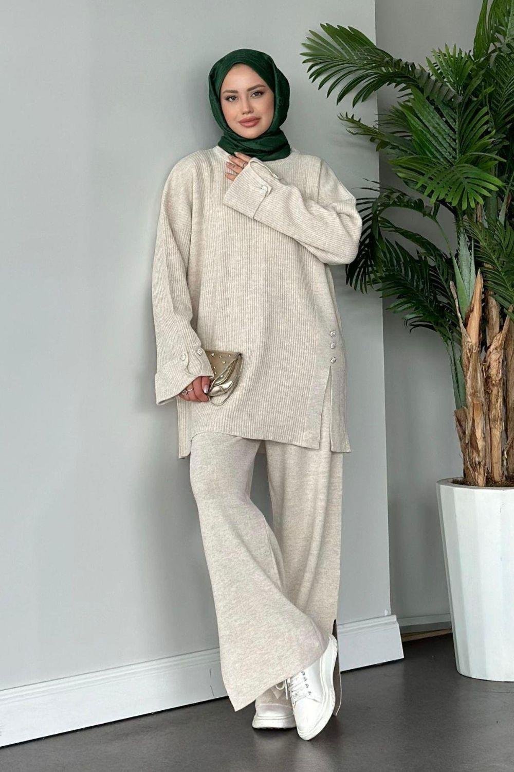 Teressa Triko Takım Bej 246333 