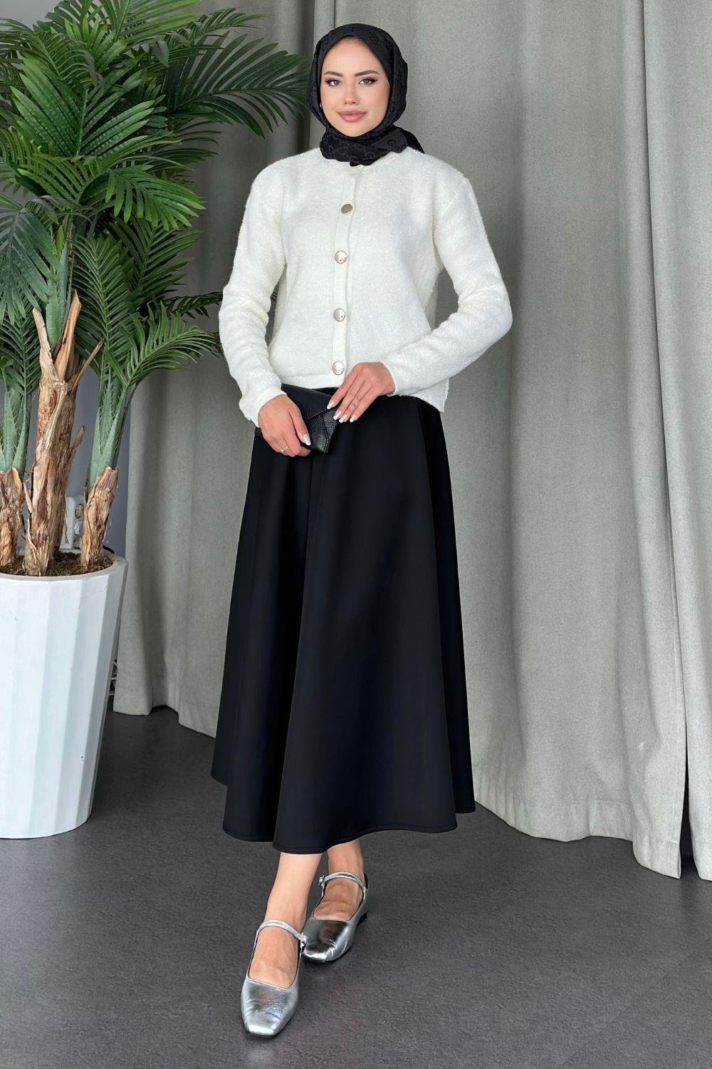 Pofuduk Hırka Ekru 24780 