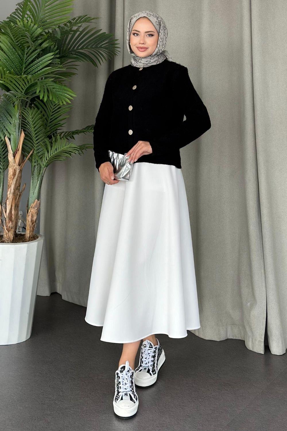 Pofuduk Hırka Siyah 24780 