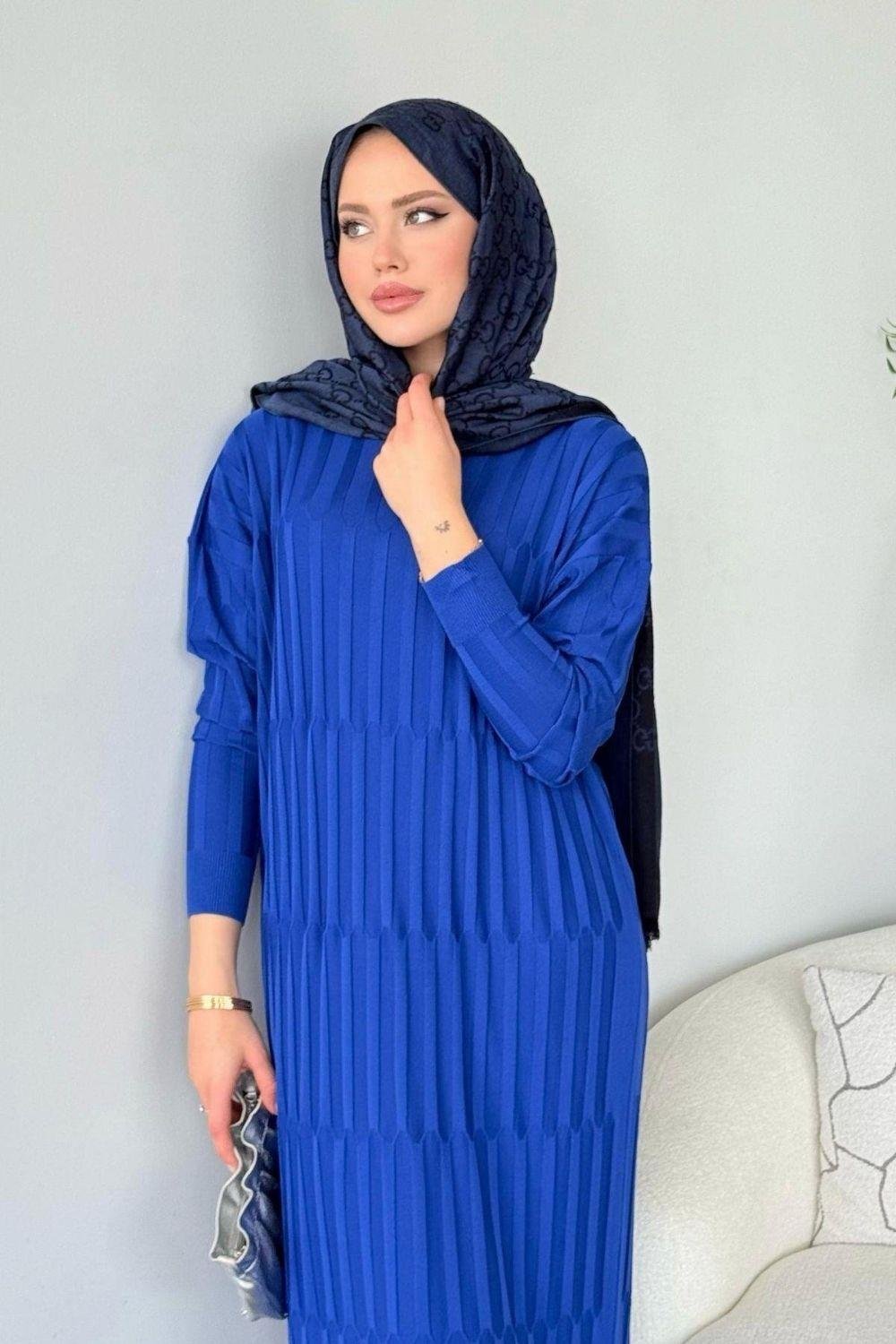 Dolgu Merserize Elbise Saks 247900 