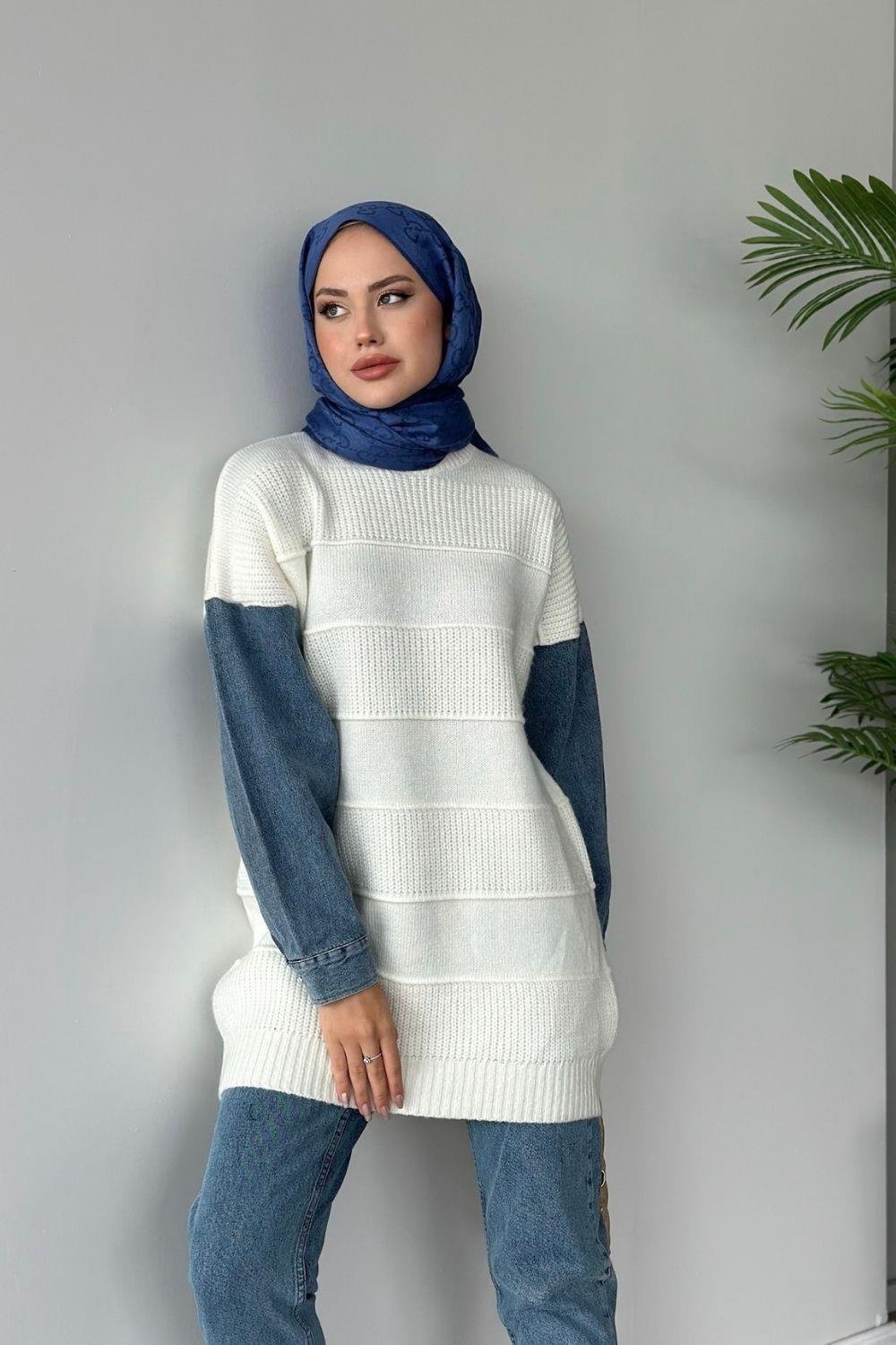 Kot Kollu Kazak Beyaz 24880 